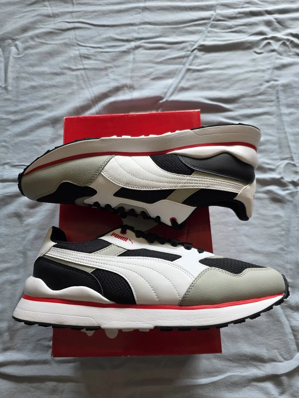 Puma Red Shoe Box with White Logo